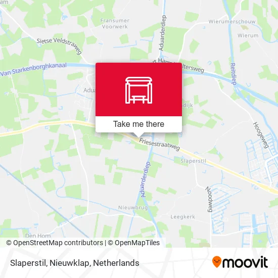 Slaperstil, Nieuwklap map