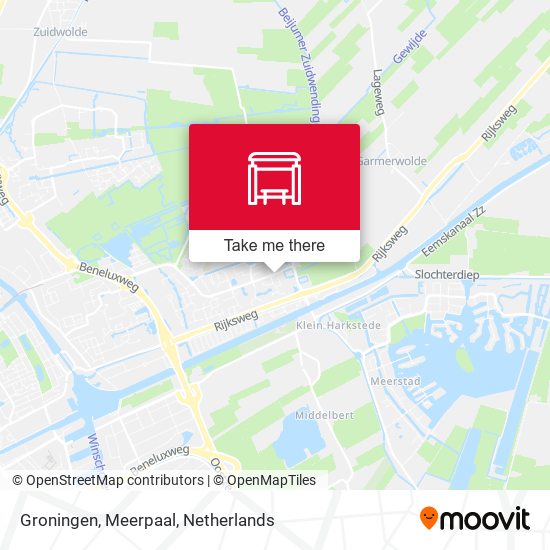 Groningen, Meerpaal map