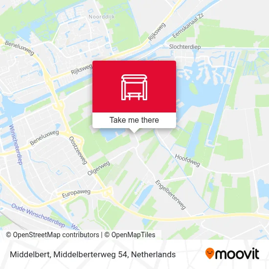 Middelbert, Middelberterweg 54 map