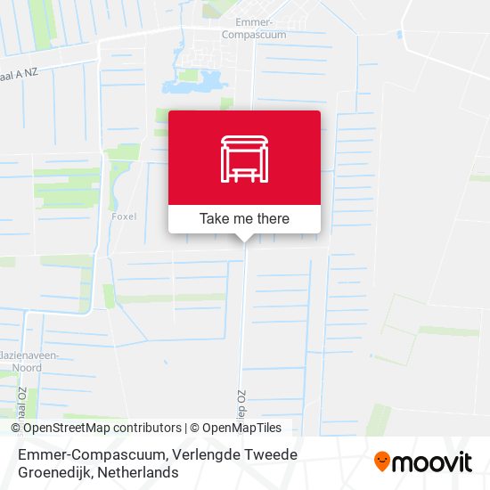 Emmer-Compascuum, Verlengde Tweede Groenedijk map
