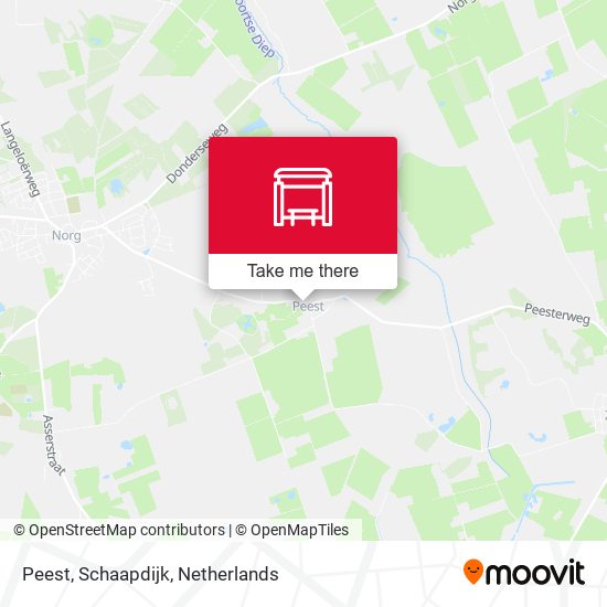 Peest, Schaapdijk map