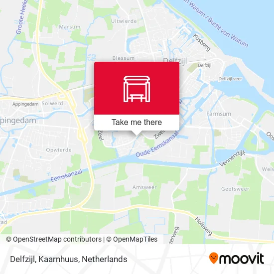 Delfzijl, Kaarnhuus map