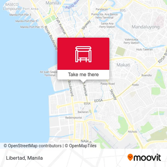 Libertad map