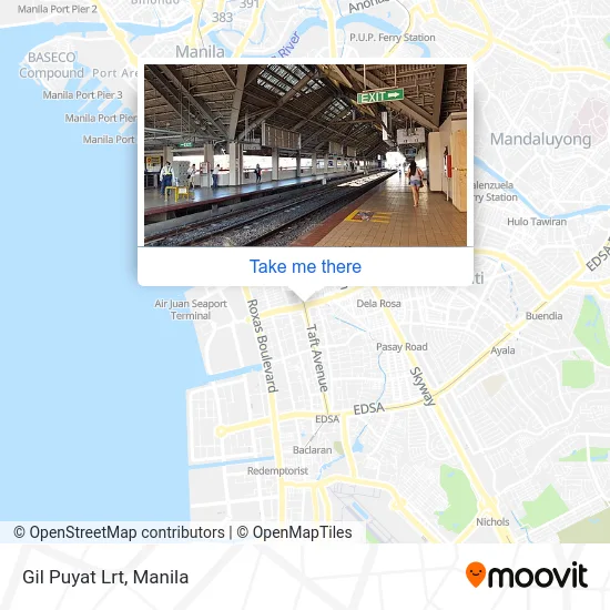 Gil Puyat Lrt map