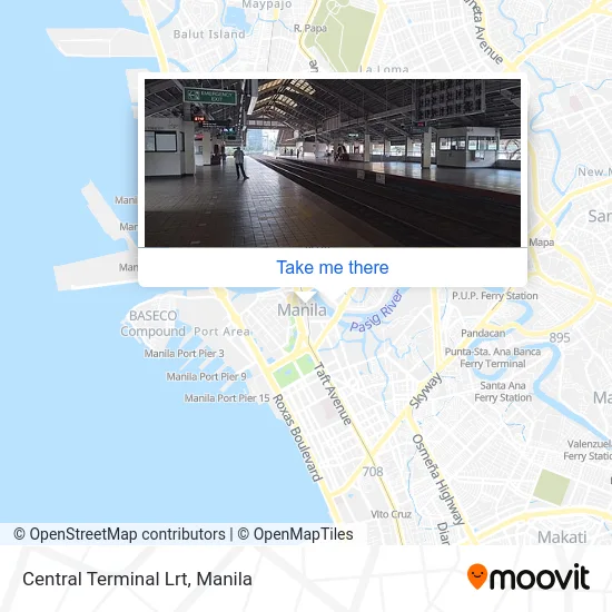 Central Terminal Lrt map