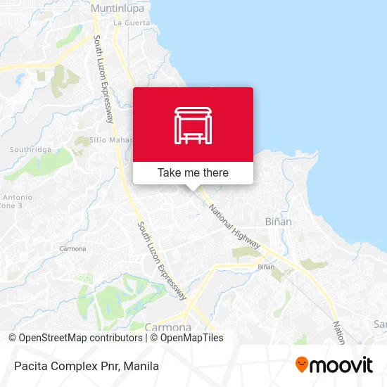 Pacita Complex Pnr map