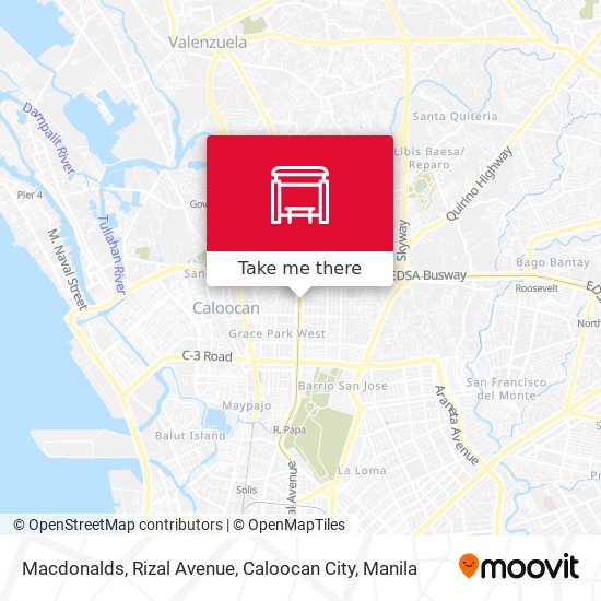 Macdonalds, Rizal Avenue, Caloocan City map