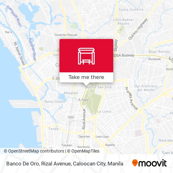 Banco De Oro, Rizal Avenue, Caloocan City map