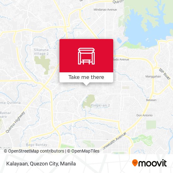 Kalayaan, Quezon City map