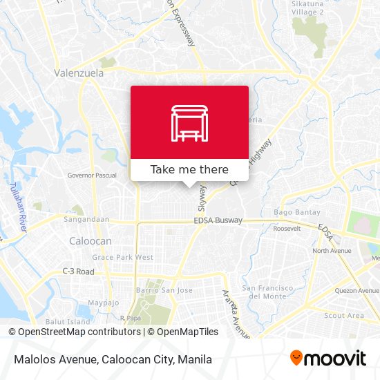 Malolos Avenue, Caloocan City map