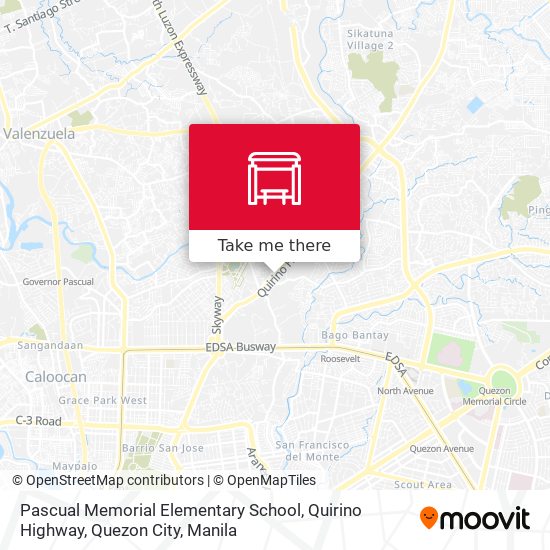 Pascual Memorial Elementary School, Quirino Highway, Quezon City map