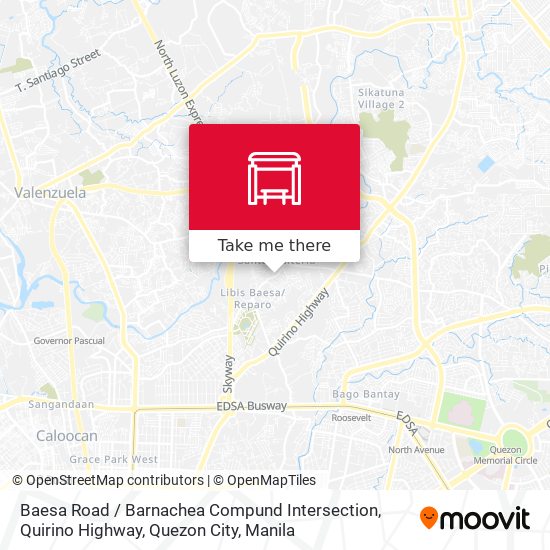 Baesa Road / Barnachea Compund Intersection, Quirino Highway, Quezon City map