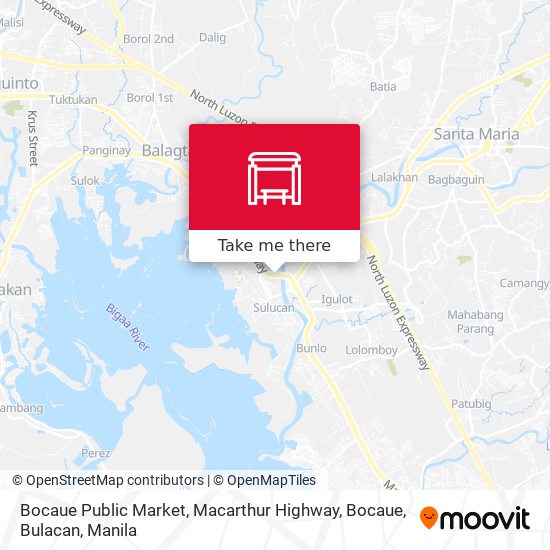 Bocaue Public Market, Macarthur Highway, Bocaue, Bulacan map