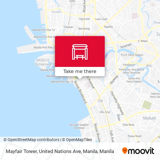 Mayfair Tower, United Nations Ave, Manila map
