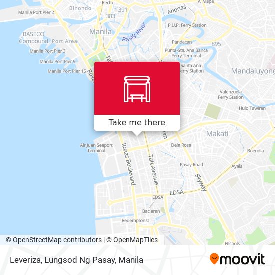 Leveriza, Lungsod Ng Pasay map