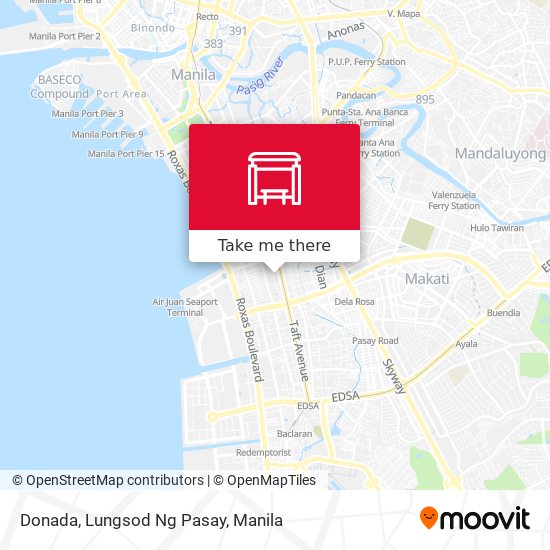 Donada, Lungsod Ng Pasay map