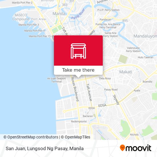 San Juan, Lungsod Ng Pasay map
