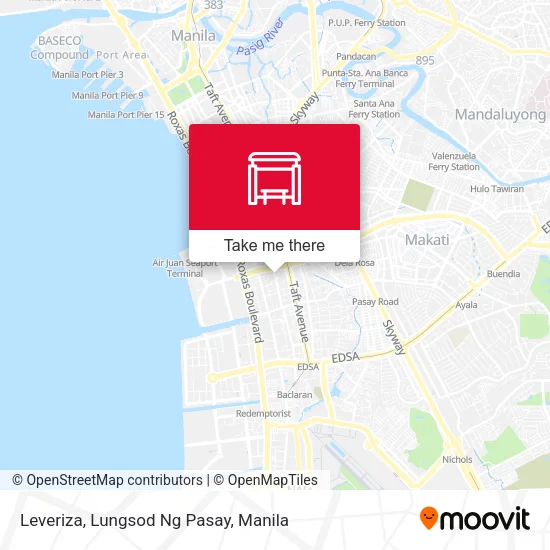 Leveriza, Lungsod Ng Pasay map