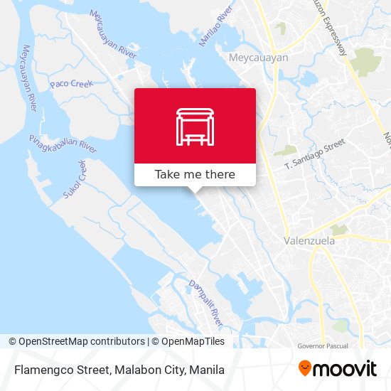 Flamengco Street, Malabon City map