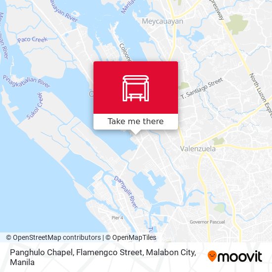 Panghulo Chapel, Flamengco Street, Malabon City map