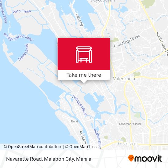 Navarette Road, Malabon City map