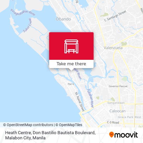 Heath Centre, Don Bastilio Bautista Boulevard, Malabon City map