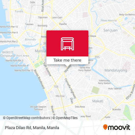 Plaza Dilao Rd, Manila map