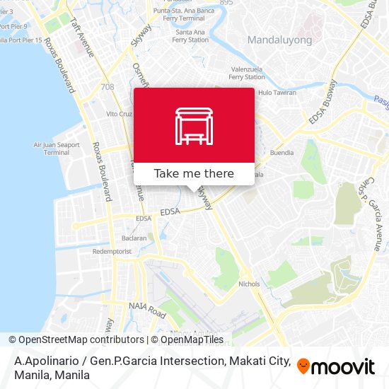 A.Apolinario / Gen.P.Garcia Intersection, Makati City, Manila map