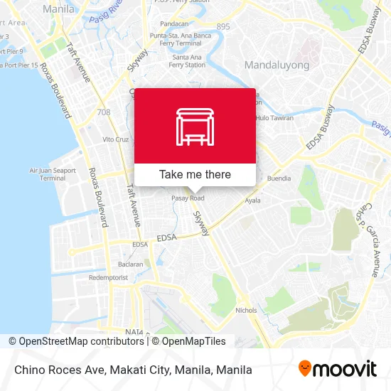 Chino Roces Ave, Makati City, Manila map