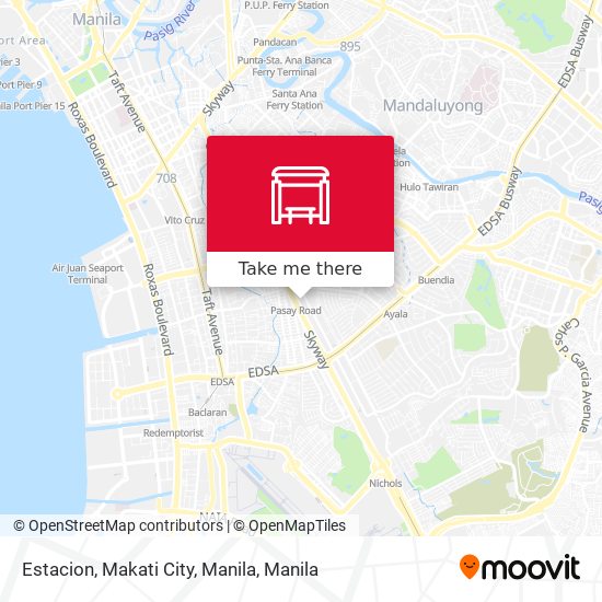 Estacion, Makati City, Manila map
