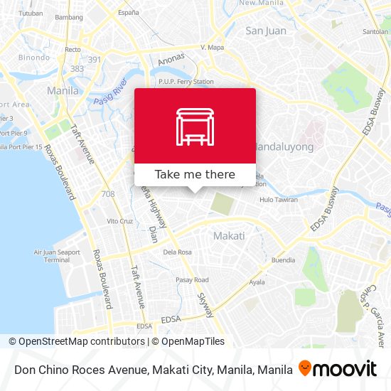 Don Chino Roces Avenue, Makati City, Manila map