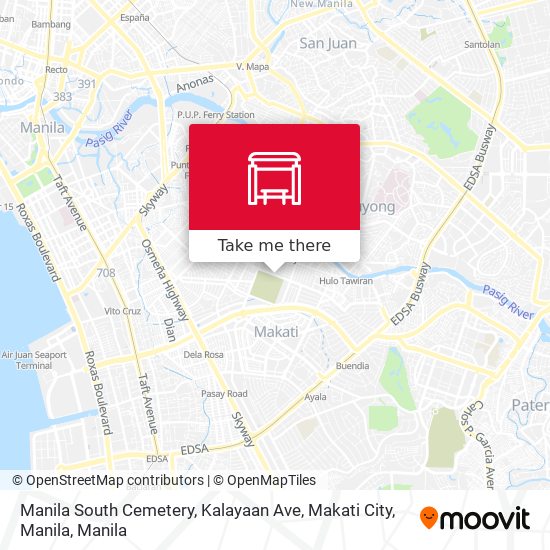 Manila South Cemetery, Kalayaan Ave, Makati City, Manila map