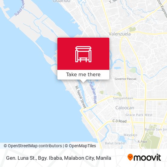 Gen. Luna St., Bgy. Ibaba, Malabon City map