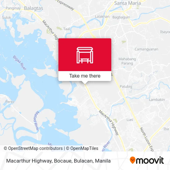 Macarthur Highway, Bocaue, Bulacan map