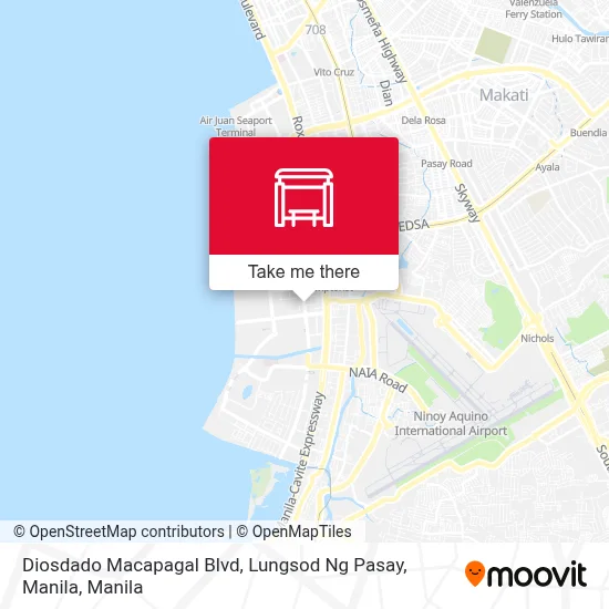 Diosdado Macapagal Blvd, Lungsod Ng Pasay, Manila map