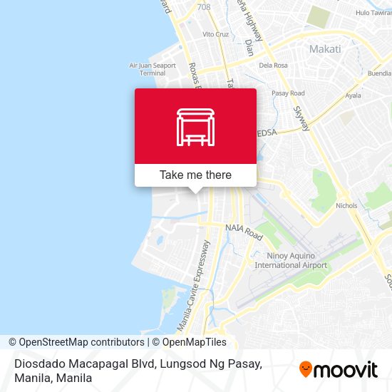 Diosdado Macapagal Blvd, Lungsod Ng Pasay, Manila map