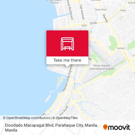 Diosdado Macapagal Blvd, Parañaque City, Manila map