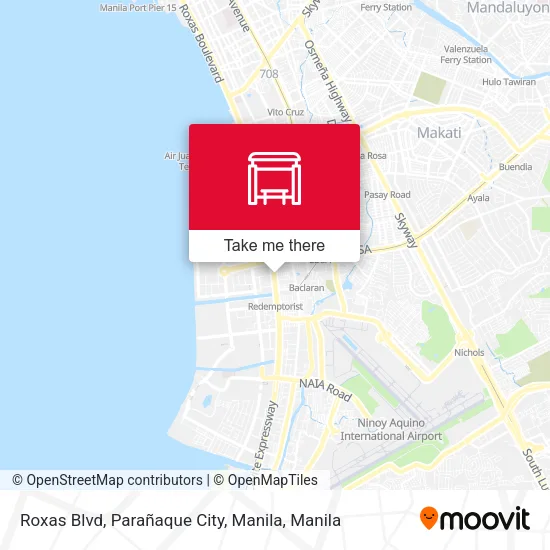 Roxas Blvd, Parañaque City, Manila map
