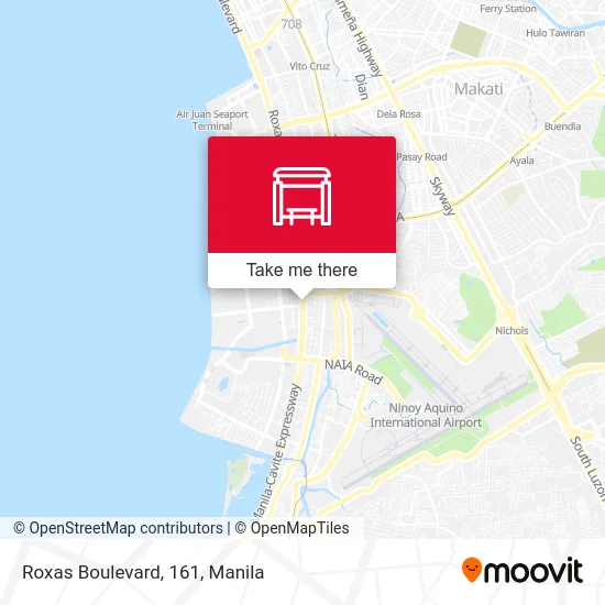 Roxas Boulevard, 161 map