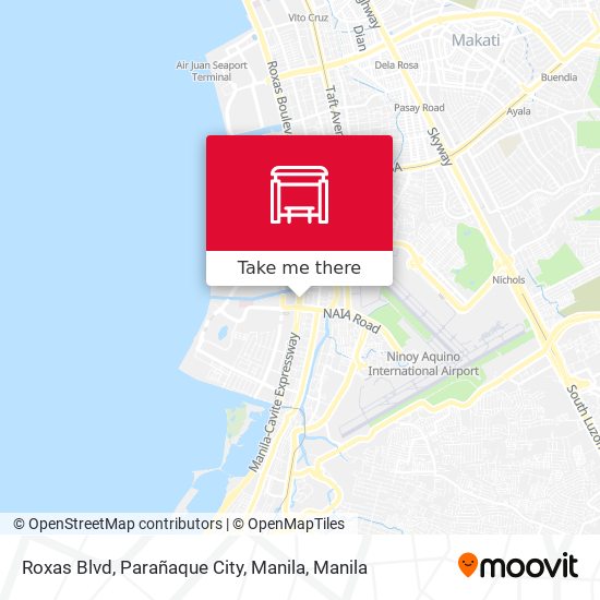 Roxas Blvd, Parañaque City, Manila map