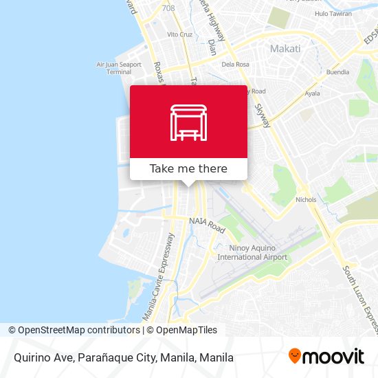Quirino Ave, Parañaque City, Manila map