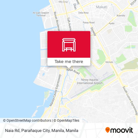 Naia Rd, Parañaque City, Manila map