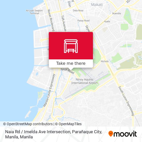 Naia Rd / Imelda Ave Intersection, Parañaque City, Manila map