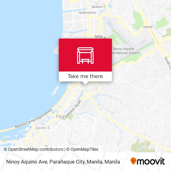 Ninoy Aquino Ave, Parañaque City, Manila map