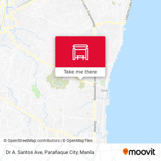 Dr A. Santos Ave, Parañaque City map