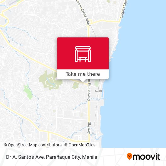 Dr A. Santos Ave, Parañaque City map