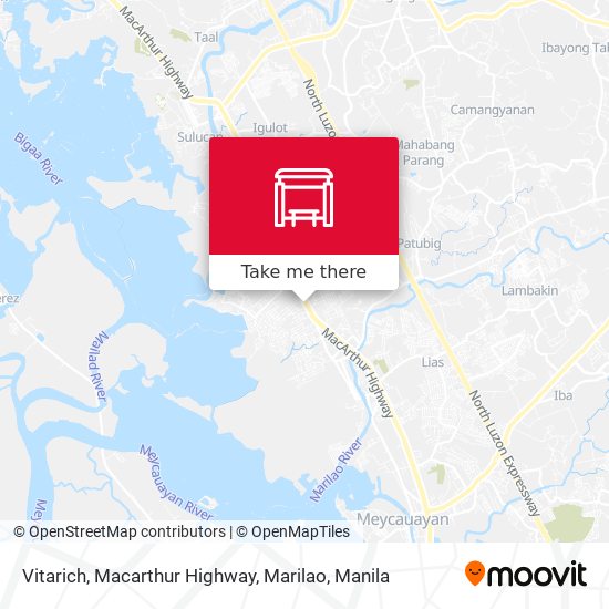 Vitarich, Macarthur Highway, Marilao map