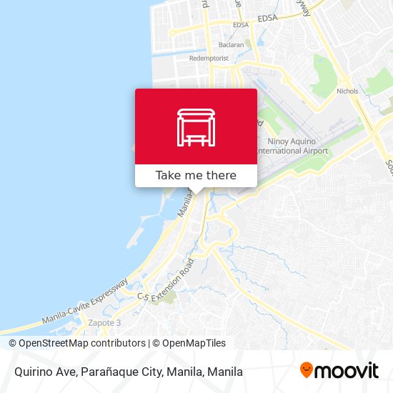 Quirino Ave, Parañaque City, Manila map