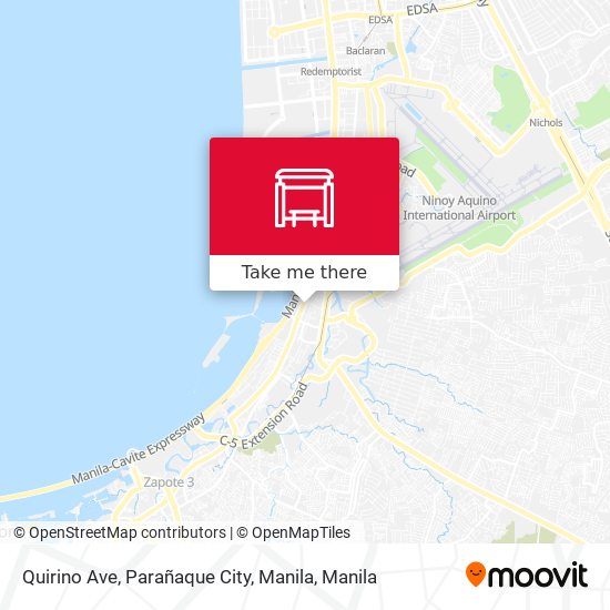 Quirino Ave, Parañaque City, Manila map