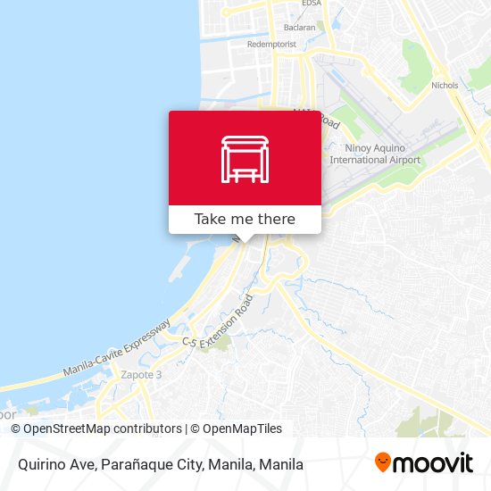 Quirino Ave, Parañaque City, Manila map